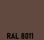 RAL 8011 - NUSSBRAUN